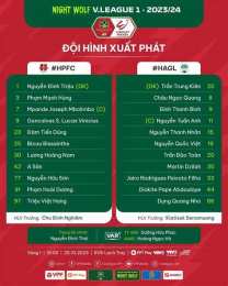 giao diện app bóng đá kết quả v-league