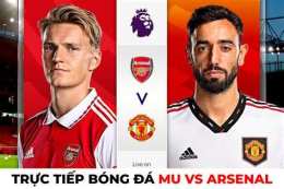 giao diện app bóng đá mu vs arsenal
