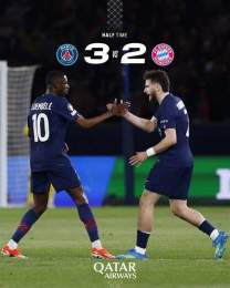 giao diện app bóng đá psg vs bayern munich