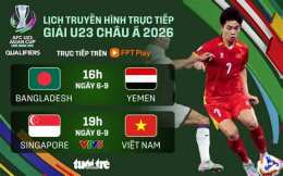 giao diện app bóng đá u23 châu á năm 2026