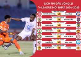 giao diện app bóng đá v league 2025