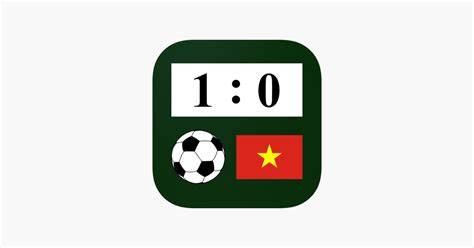 giao diện app bóng đá việt na