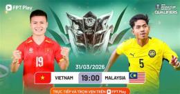 giao diện app bóng đá việt nam và malaysia phát trên kênh nào