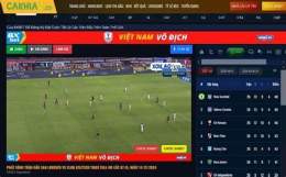 giao diện app ca khia bong da tv