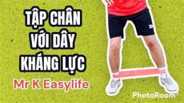 giao diện app các bài tập chân với dây kháng lực trong bóng đá