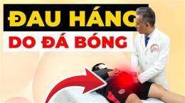 giao diện app cách chữa đau cơ háng khi đá bóng