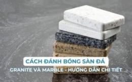 giao diện app cách đánh bóng đá granite