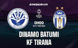 giao diện app câu lạc bộ bóng đá dinamo batumi