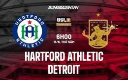 giao diện app câu lạc bộ bóng đá hartford athletic