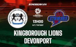 giao diện app câu lạc bộ bóng đá kingborough lions