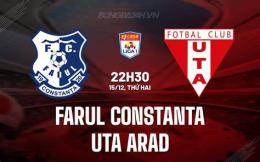 giao diện app câu lạc bộ bóng đá uta arad – farul constanța