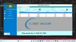 giao diện app code thẻ bóng đá