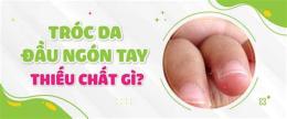 giao diện app đầu ngón tay bị bong da