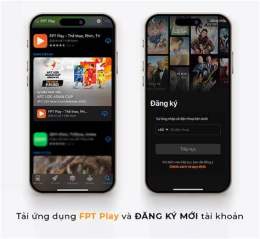 giao diện app fpt play bóng đá việt