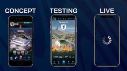 giao diện app game bóng đá 2026