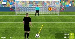 giao diện app game bóng đá penalty