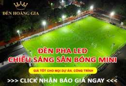 giao diện app giá đèn led sân bóng đá mini