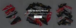 giao diện app giày đá bóng mizuno hồng