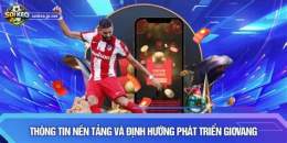 giao diện app giovang bóng đá