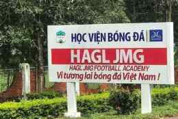 giao diện app học viện bóng đá hoàng anh gia lai tuyển sinh