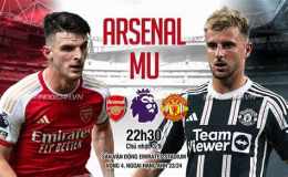 giao diện app kết quả bóng đá anh arsenal