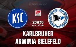 giao diện app kết quả bóng đá arminia bielefeld
