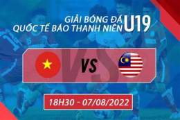 giao diện app kết quả bóng đá giao hữu u19