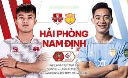 giao diện app kết quả bóng đá hải phòng hôm nay