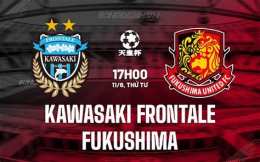 giao diện app kết quả bóng đá kawasaki frontale