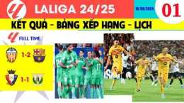 giao diện app kết quả bóng đá laliga 2