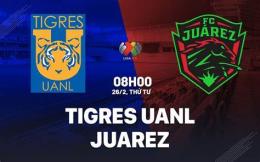 giao diện app kết quả bóng đá tigres uanl