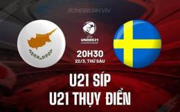 giao diện app kết quả bóng đá u21 thụy điển