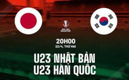 giao diện app kết quả bóng đá u23 hàn quốc và nhật bản