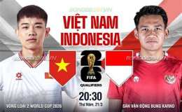 giao diện app kết quả bóng đá việt nam vs indo