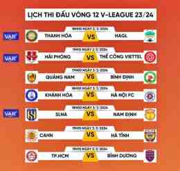 giao diện app lịch bóng đá v league 25 26