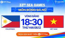 giao diện app lịch bóng đá việt nam vs philippines