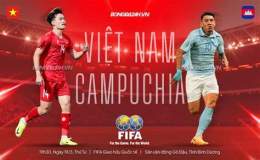 giao diện app lịch bóng đá vn vs campuchia