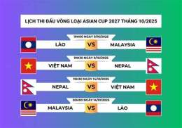 giao diện app lịch bóng đá vòng loại asian cup 2027