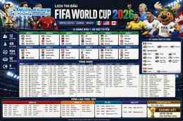giao diện app lịch chiếu bóng đá world cup