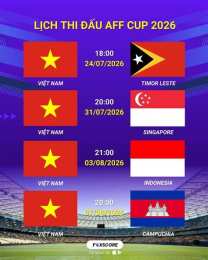 giao diện app lịch đâ bóng aff cup