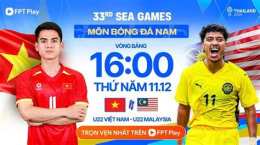 giao diện app lịch đá bóng sea games hôm nay