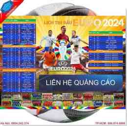giao diện app lịch thi đấu bóng đá euro 2016