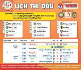 giao diện app lịch thi đấu bóng đá u21 việt nam hôm nay