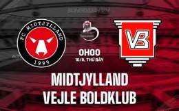 giao diện app midtjylland – câu lạc bộ bóng đá vejle
