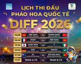 giao diện app pháo bông đà nẵng 2026