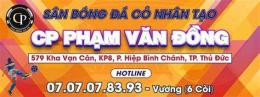 giao diện app sân bóng đá cp phạm văn đồng