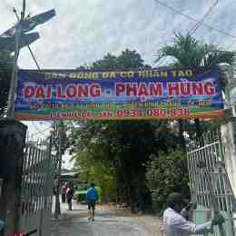 giao diện app sân bóng đá đại long phạm hùng