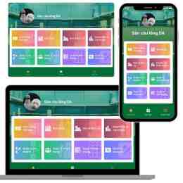 giao diện app sân bóng đá ngọc anh