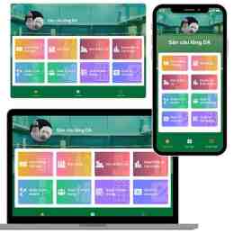 giao diện app sân bóng đá phan tứ