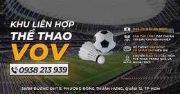 giao diện app sân bóng đá vov quận 12